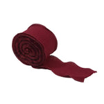 rubans plissés organza 4cm multicolores adhésifs décoration cheveux emballage fleurs 9mètres rouleau