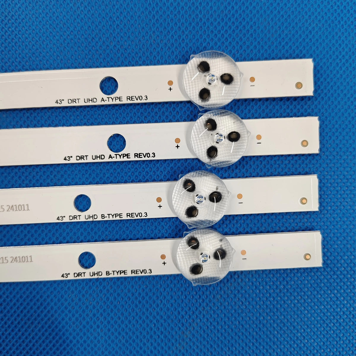 bandes rétroéclairage led blancs connecteurs vis flux lumineux faible certification ccc lumières barre aluminium