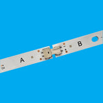 bande lumineuse led adhésive blanche moderne connecteur électrique opacité lisse rectangulaire
