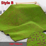 tapis artificiel fausse herbe mousse verte moderne décoration extérieure fête mariage prénuptiale adhésif naturel