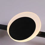 luminaire mural moderne minimaliste solaire noir blanc doré rouille chambre salon entrée