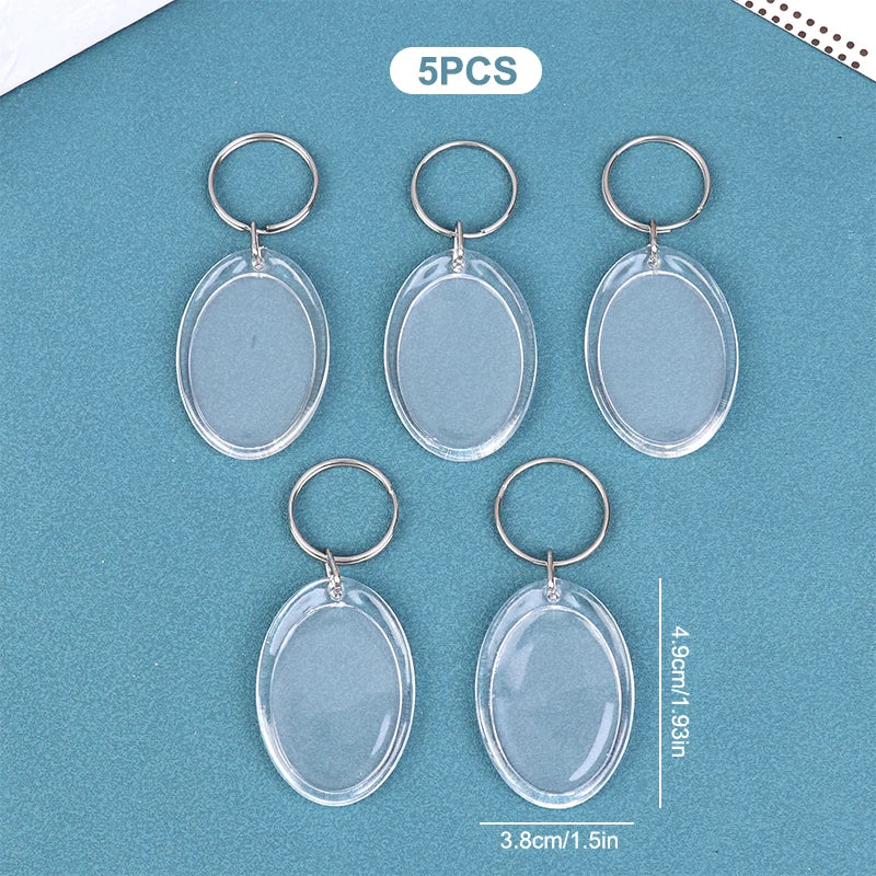 porte clés transparent moderne imprimé ❤️ You étoile super dad anneau métallique