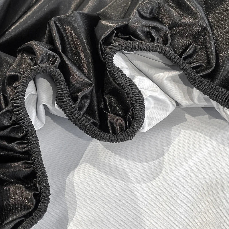Drap-housse imperméable 400 fils satin
