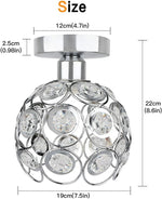 pendant semi encastré cristal moderne ampoule edison lumiere brillante deco florale eleɡante