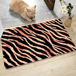tapis léopard zèbre tigre vache moderne polyester antidérapant sol chambre salon