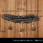 porte clés mural vintage porte clés clé marteau tournevis rustique imprimé poisson