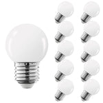 ampoules led blanc chaud globe translucide e27 basse consommation moderne 2w 3w 220v 68mm