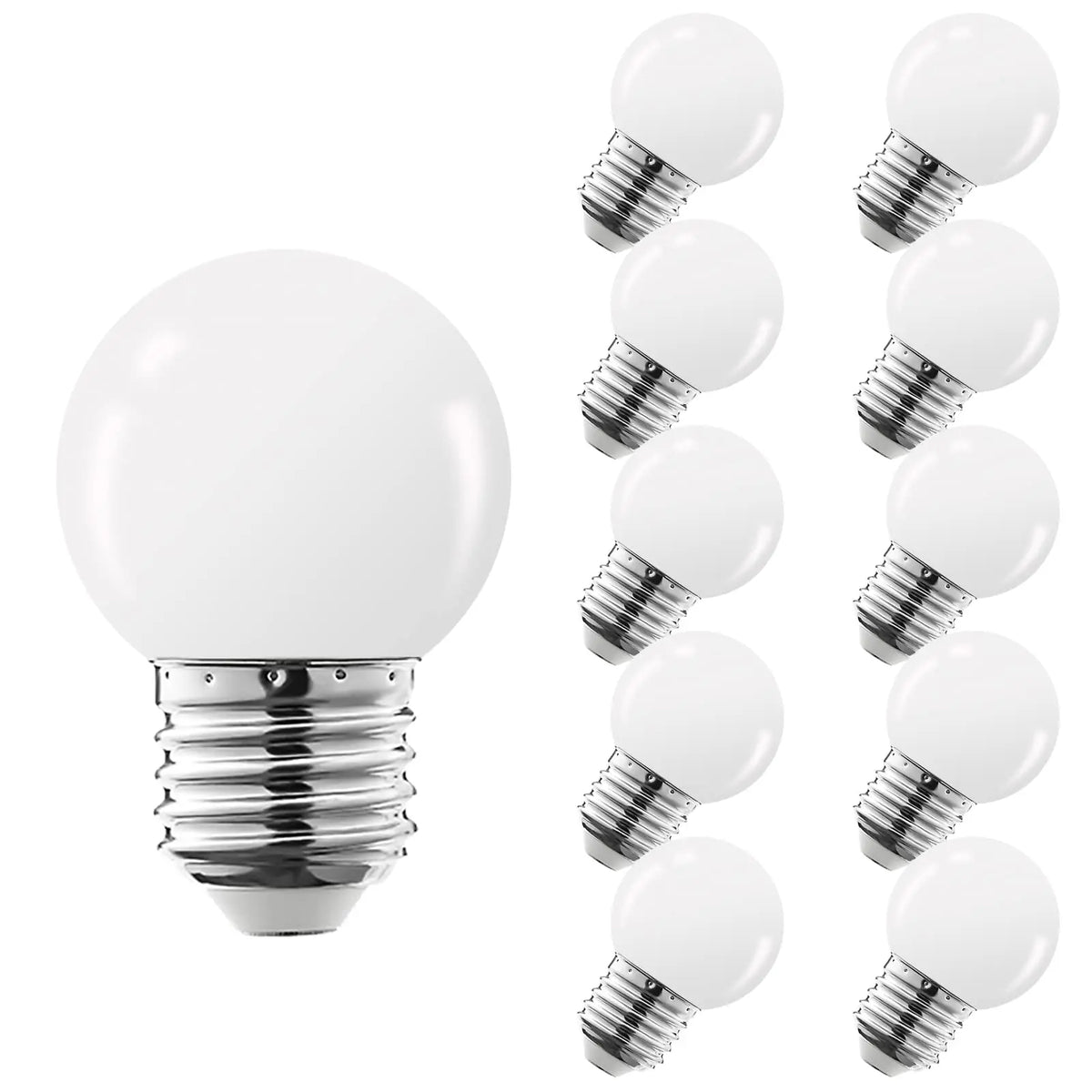 ampoules led blanc chaud globe translucide e27 basse consommation moderne 2w 3w 220v 68mm