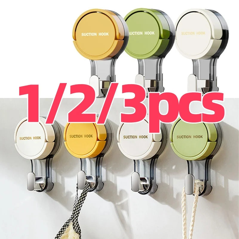 porte serviettes crochet ventouse adhésif mural moderne minimaliste vert jaune blanc sans perforation