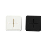 porte serviettes moderne adhésif croix dorée blanc noir kitchen accessoire cuisine