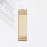 peinture calligraphie chinoise papier art decor maison moderne lettre rouge jaune vert orange