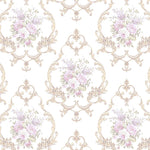 papier peint floral baroque géométrique fantaisie science fiction vintage opaques beige rose violet bleu