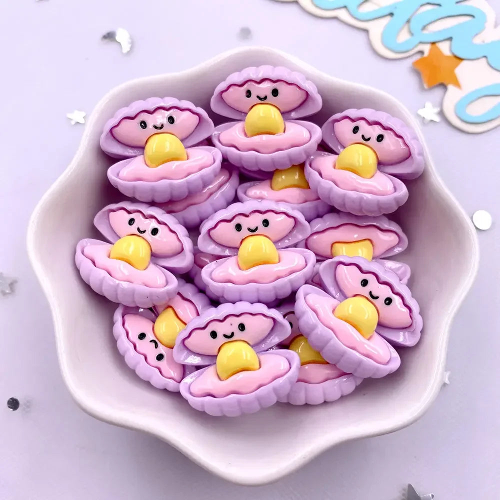 pendants animaux marins résine cartoon bleu vert rose poisson tortue crabe
