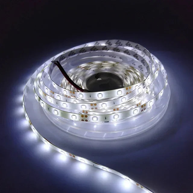 ruban led 5m smd 2835 blanc rgb étanche adhésif moderne ip65