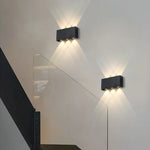 lampe murale led portable noir bois moderne adhésive rechargeable tactile type