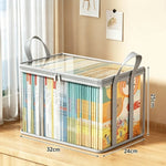 boîtes rangement disques compacts gris clair moderne pratique poignées détachables organisation domestique sans poussière