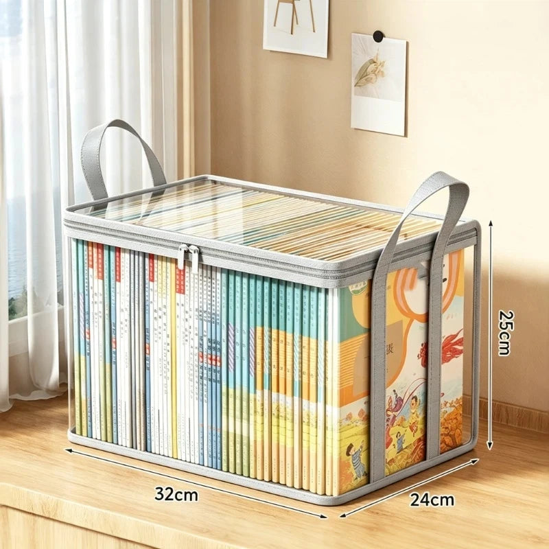 boîtes rangement disques compacts gris clair moderne pratique poignées détachables organisation domestique sans poussière