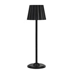 lampe table dorée plissée moderne batterie led rechargeable 5v cem rohs