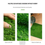 tapis herbe artificielle vert moderne chiens réutilisable lavable sans odeurs drainage intérieur