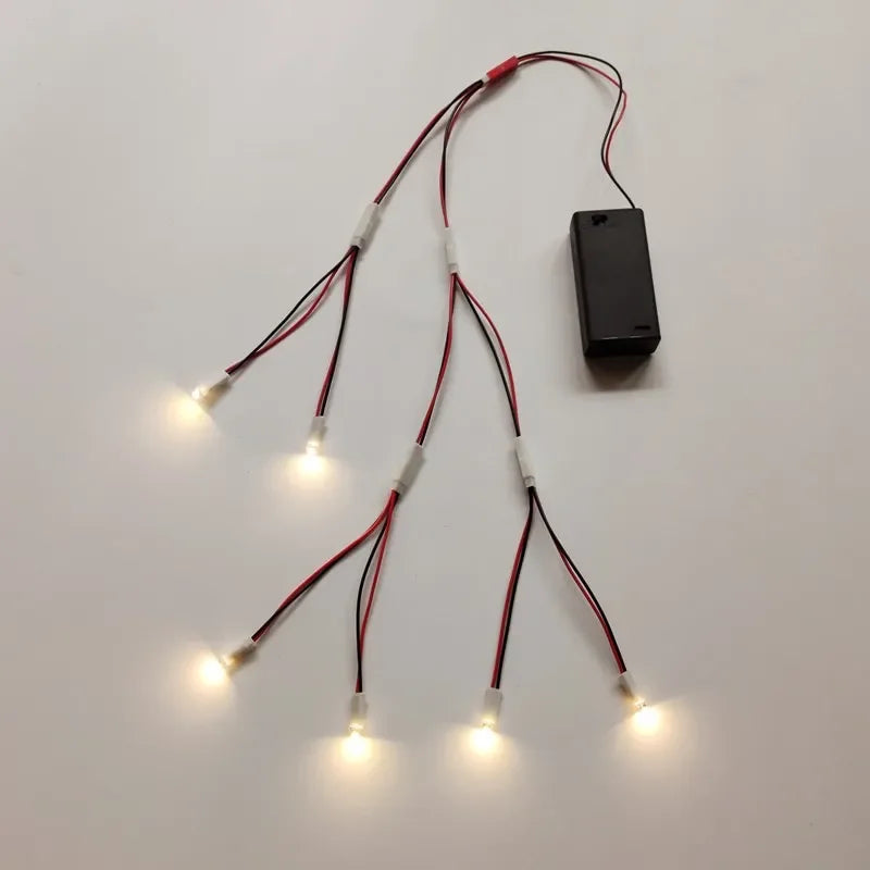 kit led ampoules boitier controle cables adhésifs modernes fonctionnels rouges noires blanches