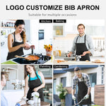 tablier personnalisable logo customisable couleurs bleu marine violet rouge rose clair vert blanc marron