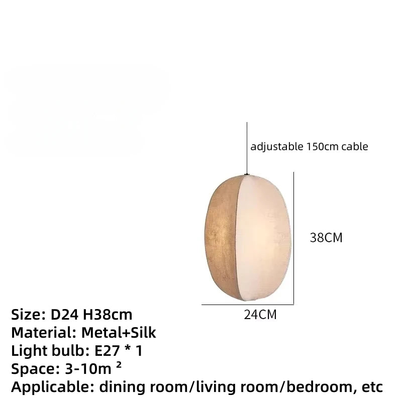 suspension lumineuse moderne minimaliste blanc beige texture toile opacité chaînes noires lumière neutre chaude