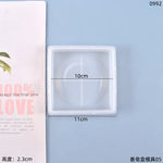 moules savon silicone motifs floraux transparents moderne minimaliste