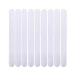 bandelettes adhésives antidérapantes blanc noir texture micro poreuse moderne adhésif respectueux environnement sécurité baignoire