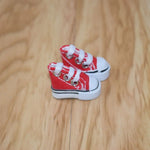 chaussures sport miniatures toile coton classiques baskets couleurs variées opaques enfants accessoires poupées