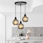 Suspension orange vintage cuisine