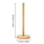 support serviettes bambou naturel minimaliste moderne sans rayures polyvalent facile durable