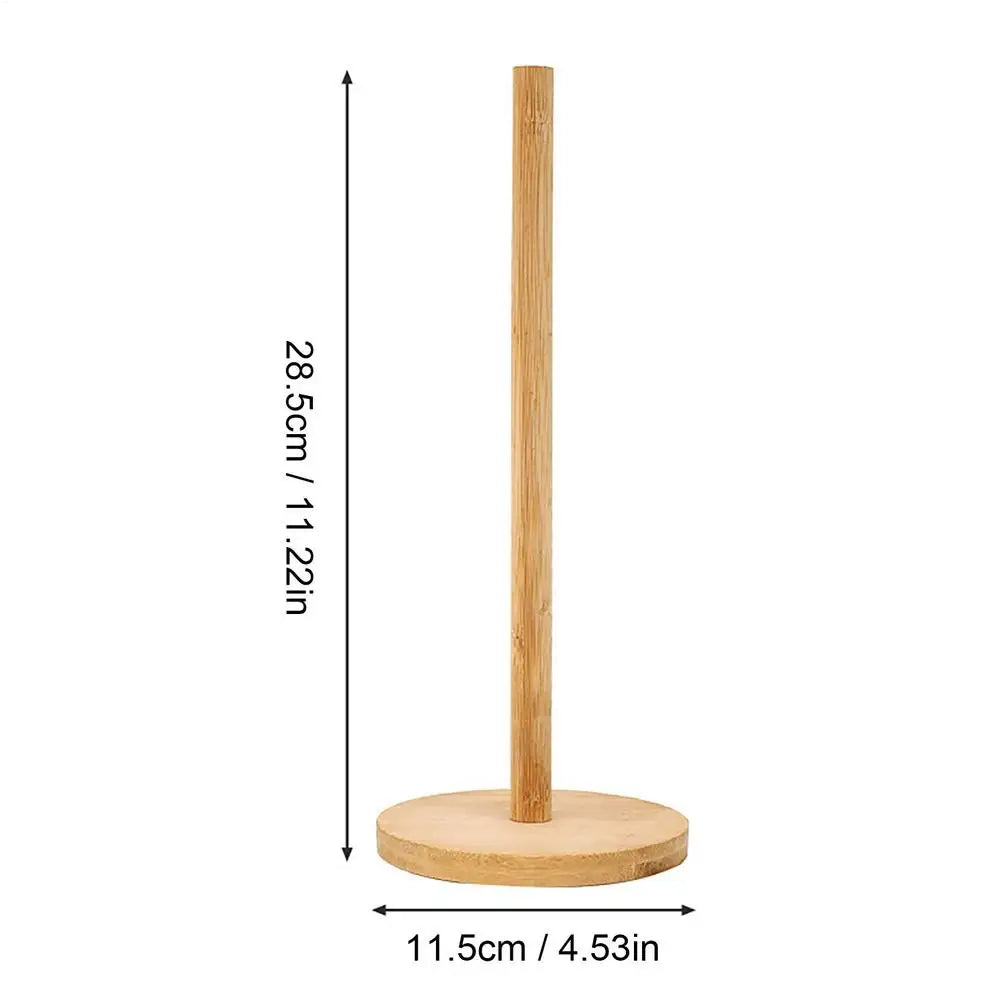 support serviettes bambou naturel minimaliste moderne sans rayures polyvalent facile durable