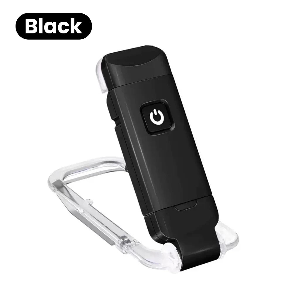 lampe lecture portable pliable rechargeable rose blanc noir clips réglable lumière moderne compact
