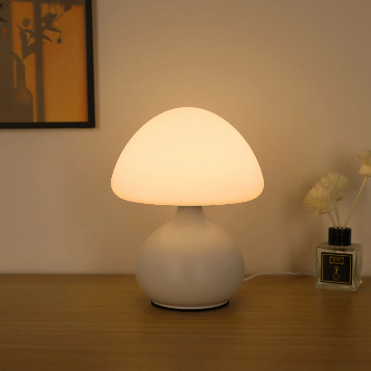 lampe table moderne minimaliste blanc noir 5v led usb chambre salon étude