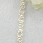 dentelle polyester or rouge mariage noire blanche classique 5m trims deco travaux manuels