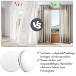 aimants réutilisables noir blanc modernes rideau douche volets polonais accessoires métal aluminium