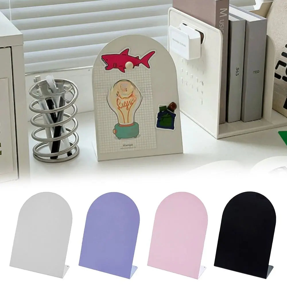 tablette magnétique moderne violet rose blanc noir clips supports papiers stylos photos chambre