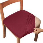 housse chaise gris moderne adhésive imperméable lavable polyester chambre coucher salon