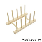 support vaisselle bois naturel moderne assiettes verres organisation cuisine minimaliste