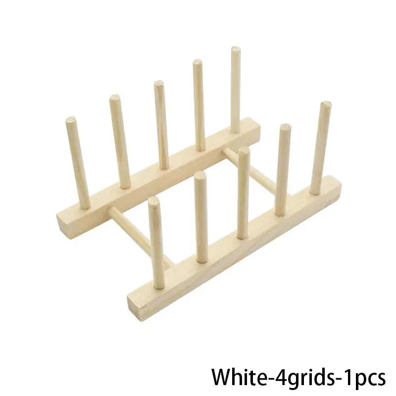 support vaisselle bois naturel moderne assiettes verres organisation cuisine minimaliste