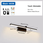 lampe led rechargeable sans fil noir moderne télécommande minimaliste contemporaine