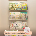 porte revues mural transparent moderne magazines brochures autocollants pliable enfants derrière porte