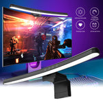 lampe led moderne clip noir blanc sans ombre rgb usb