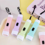 mini lampe poche enfant couleur rose violet vert bleu anniversaire noel halloween mariage