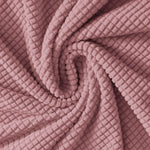coussin sol moderne tissu polyestère texture carreaux couleur rose beige vert gris bleu orange