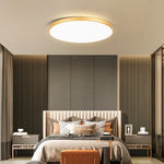 lampe led moderne blanc doré 18w 30w 40w 50w