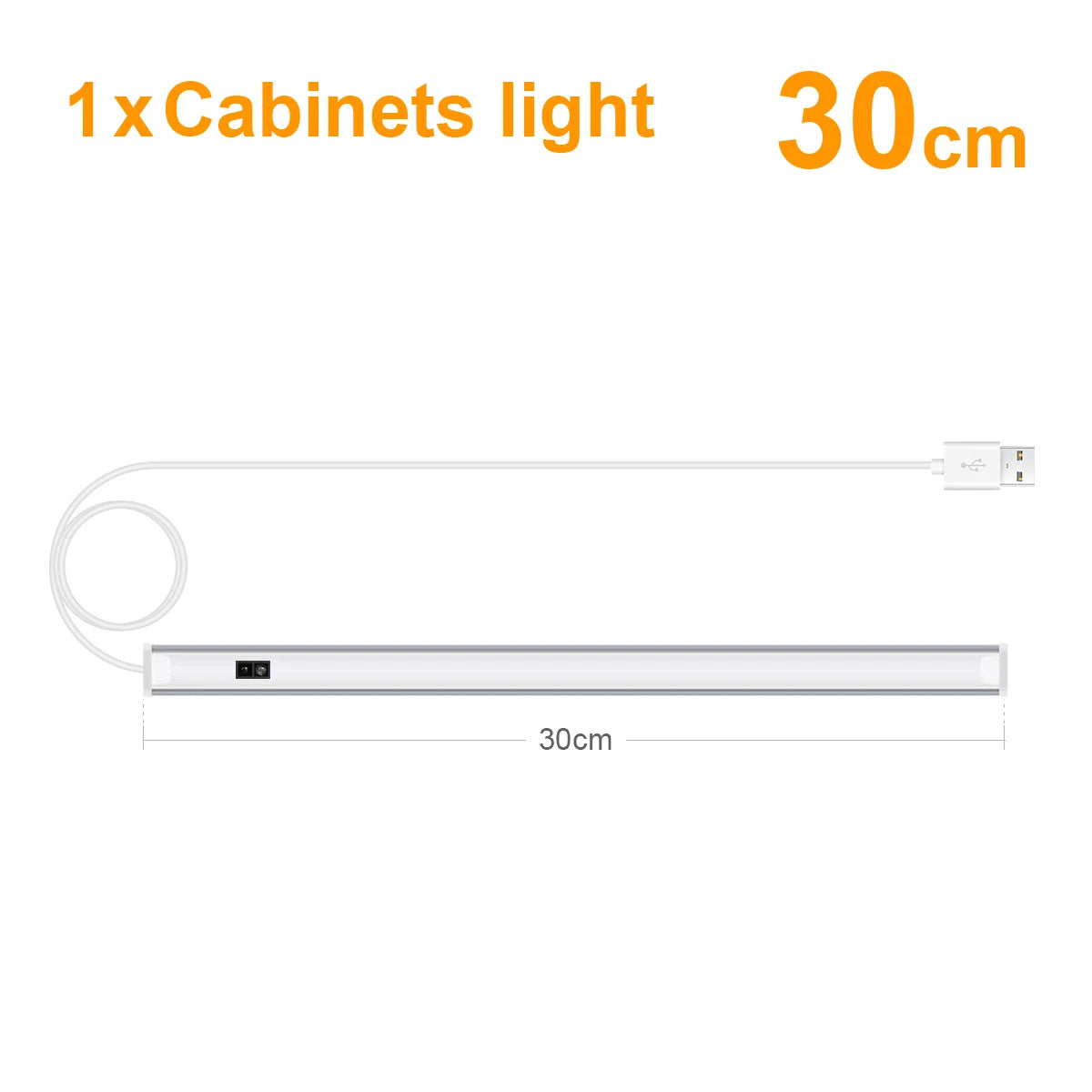 lampe led tactile blanche moderne adhésif sensor sans contact 5v 5w aluminium
