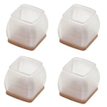 cache pieds moderne adhésifs antichoc marron noir rose pâle mat opaques différents meubles chaises