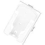 porte télécommande mural auto adhésif pièces blanc moderne minimaliste anti poussière