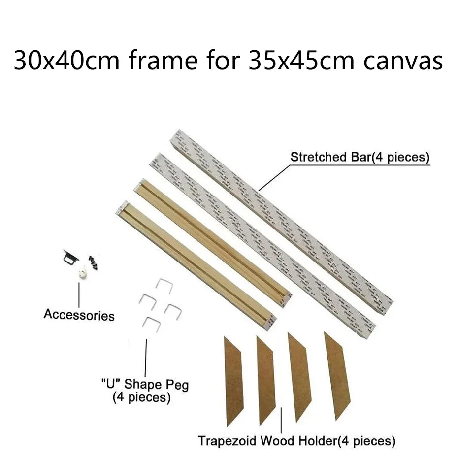 cadre mural bois moderne marbre doré clips adhésifs multiple tailles